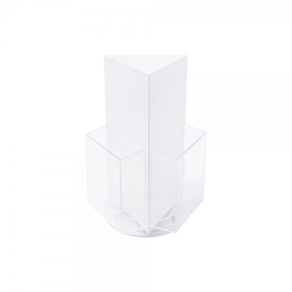 카탈로그꽂이A4(1/3)(회전형/3면/흰색)_4739