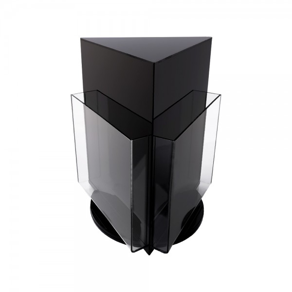 카탈로그꽂이A4(회전형/3면/검정)_4752