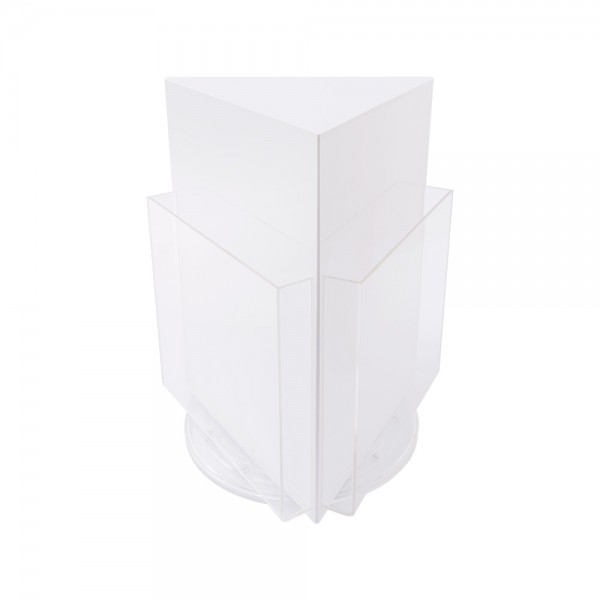 카탈로그꽂이A4(회전형/3면/흰색)_4753